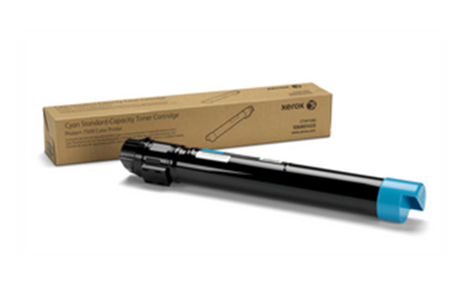 Xerox Phaser 7500 Cyan (Mavi) Standard Capacity (Standart Kapasite) Orijinal Lazer Toner (106R01440)