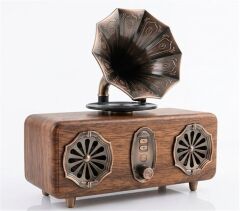 Everton RT-572 Bluetooth/FM/USB/TF/AUX Destekli Şarj Edilebilir Nostaljik Radyo ve Multimedya Çalar