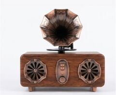 Everton RT-572 Bluetooth/FM/USB/TF/AUX Destekli Şarj Edilebilir Nostaljik Radyo ve Multimedya Çalar