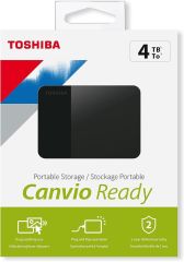 Toshiba Canvio Ready 4TB 2.5'' USB 3.2 Gen 1 Siyah Taşınabilir Harici HDD HDTP340EK3CA