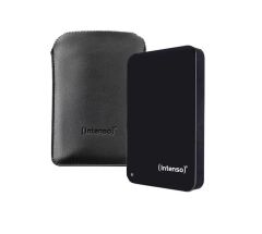 Intenso Memory Case 4TB 2.5'' USB 3.0 Taşınabilir Harici Harddisk - Siyah + Deri Kılıf (6023512)