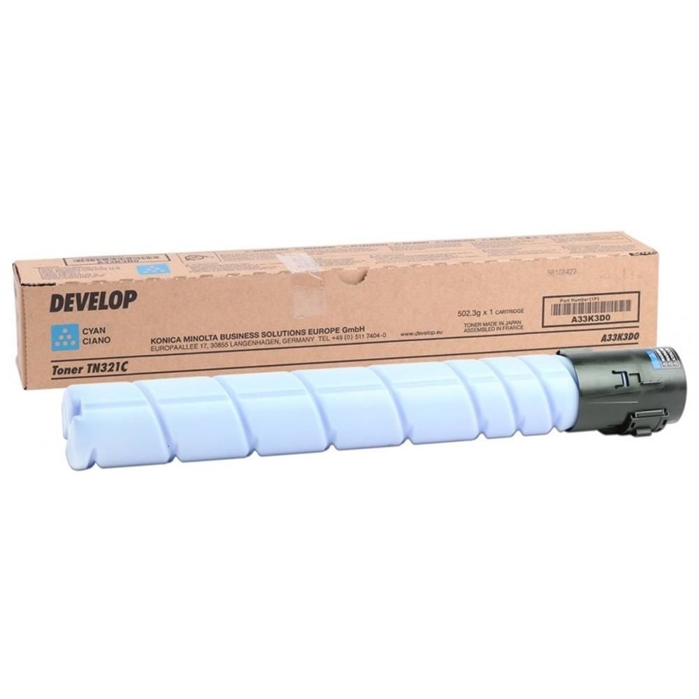 Develop TN-321C Cyan (Mavi) Orijinal Fotokopi Toner Kartuşu - 25.000 Sayfa