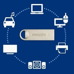 PHILIPS 64GB USB 2.0 25/10MB/S FM64FD160B/00