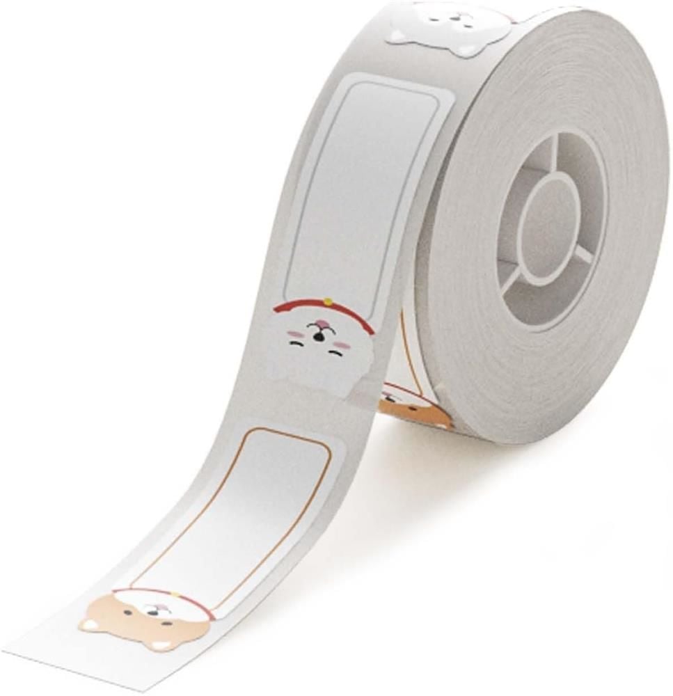 NIIMBOT T14-50-130PUPPY Beyaz-Renkli 14x50mm Termal Etiket