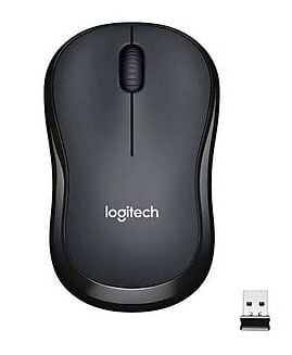 Logitech M221 Silent Kablosuz Sessiz Optik Mouse Siyah 910-006510