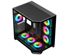 FRISBY FC-9550G 850W 80+(BRONZE) ARGB 7X FAN GAMING KASA