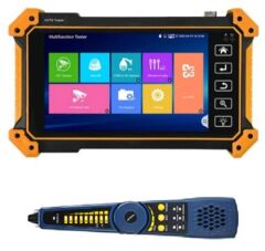 Novacom NVC-MFV56 5.5 inç OLED Android 10.0 IP / HD-TVI / CVI / AHD / Analog Çok Fonksiyonlu CCTV Kamera Test Cihazı