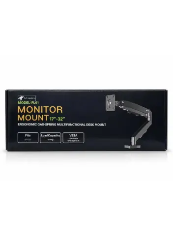 TITANPRO FL01 17-32'' Amortisörlü Monitör Standı (Siyah)