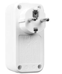 S-link SL-010 16A 250V 750 Joule Isıya Duyarlı Akım Korumalı Anahtarlı Tekli Priz