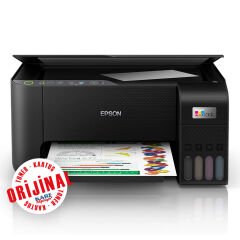 Epson EcoTank L3250 Wi-Fi Wi-Fi Direct Tarayıcı Fotokopi Renkli Mürekkep Tanklı A4 Çok Fonksiyonlu Yazıcı