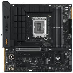 Asus TUF Gaming B760M‑PLUS WIFI II Intel B760 LGA1700 DDR5 7800 MHz (OC) 4×288‑Pin 192 GB mATX Anakart Wi‑Fi 6E Bluetooth 5.3 3×M.2 HDMI DisplayPort Realtek 2.5 Gb Ethernet