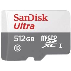 SanDisk Ultra microSDXC UHS-I 512GB Hafıza Kartı 100MB/s SDSQUNR-512G-GN3MN