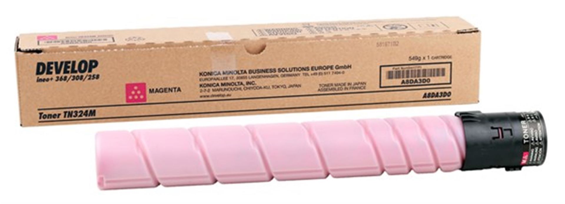 Develop TN-324M Magenta (Kırmızı) Orijinal Fotokopi Toneri (Ineo +258 / +308 / +368)