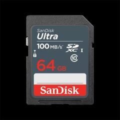 SanDisk Ultra 64GB SDXC UHS-I Bellek Kartı 100MB/s - SDSDUNR-064G-GN3IN