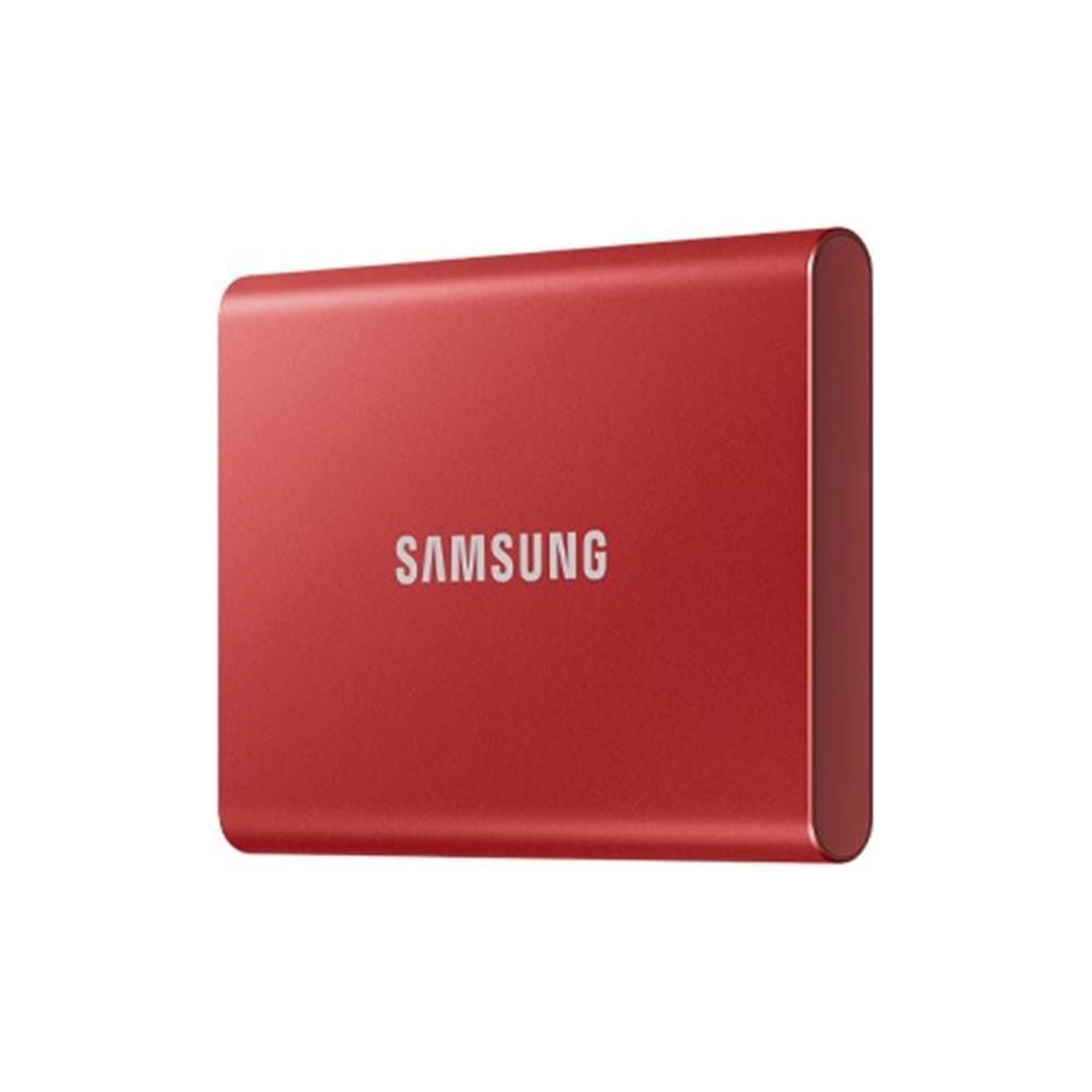 Samsung 500GB T7 MU-PC500R-WW USB 3.2 Gen 2 Kırmızı Taşınabilir SSD