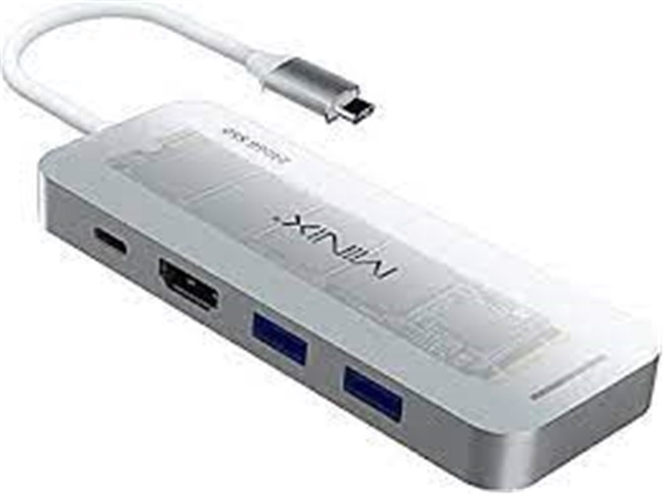 Minix NEO-S2SI 240GB SSD Taşınabilir USB-C Silver Multiport