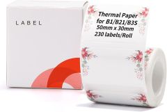 NIIMBOT T50-30-230SPRING Beyaz-Renkli 50x30mm Termal Etiket