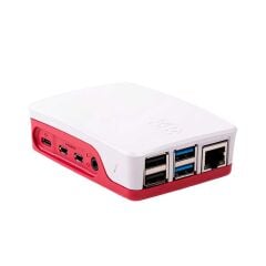 Raspberry Pi 4 Orijinal Lisanslı Muhafaza Kutusu (Kırmızı/Beyaz)