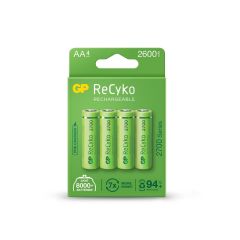 GP ReCyko AA 2600 mAh NiMH Şarj Edilebilir Kalem Pil - 4'lü Paket (GP270AAHCEMTR)