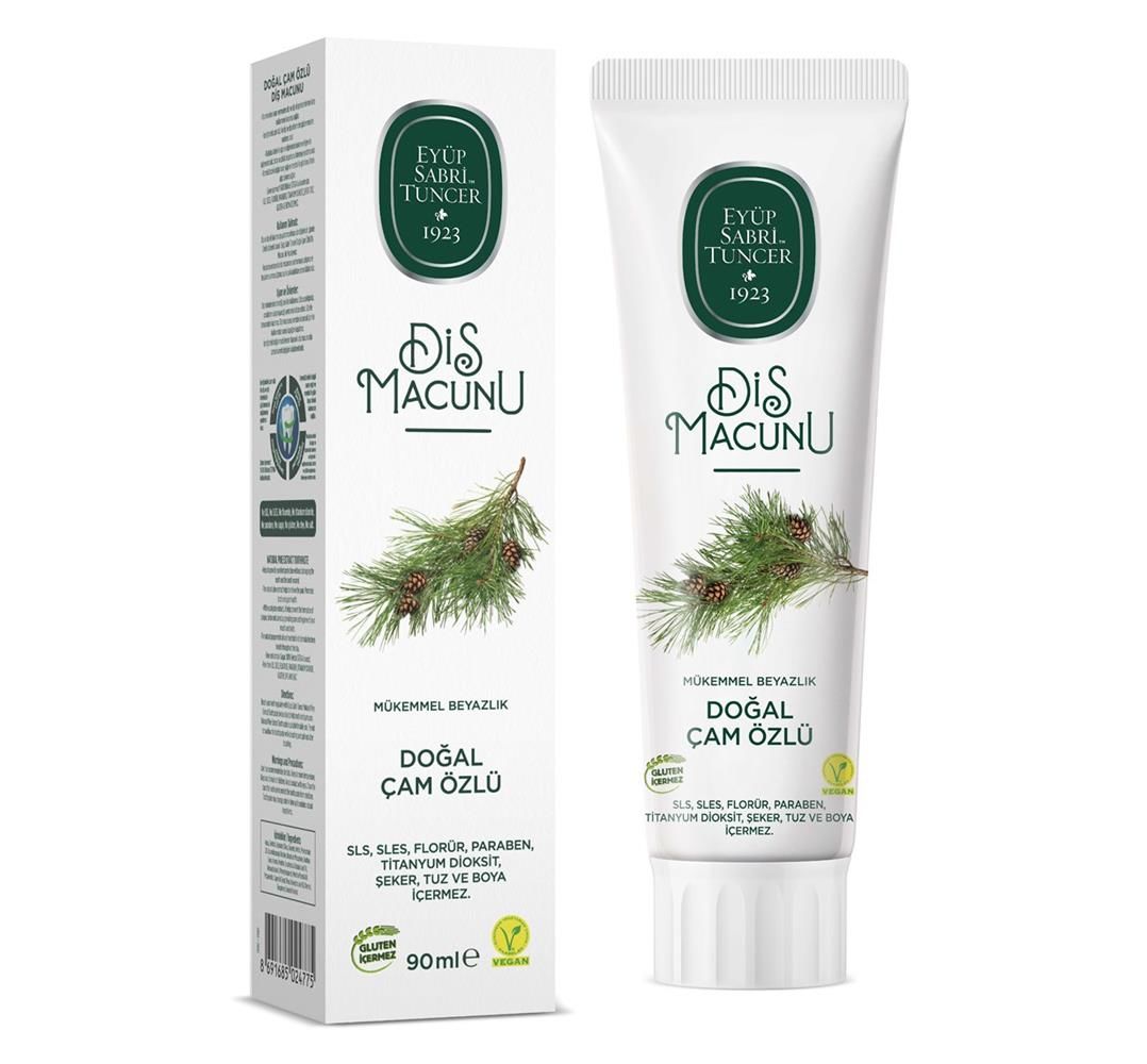 Eyüp Sabri Tuncer 90ml Doğal Çam Özlü Diş Macunu