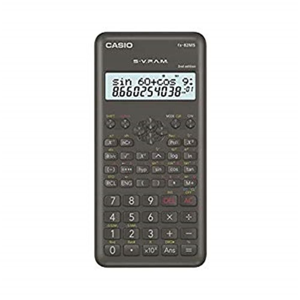 Casio FX-82MS 2. Nesil Pembe Bilimsel Fonksiyonlu Hesap Makinesi (FX-82MS-2-PK-W-DTF)