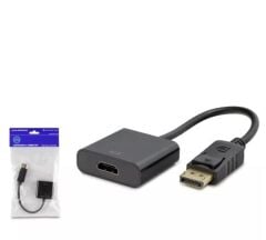Hadron HDX7767 DisplayPort to HDMI Dişi Çevirici Adaptör 4K 30Hz Siyah