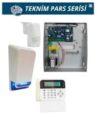 Teknim TSP-5324LCD PARS Serisi GSM/GPRS Modüllü Kablolu Hırsız Alarm Seti