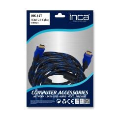 INCA IHK-15T 15 Metre HDMI to HDMI 2.0V Kablo