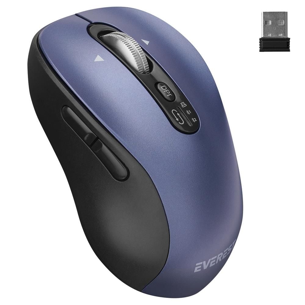 Everest ETERNAL Siyah 2.4GHz Kablosuz USB Mouse