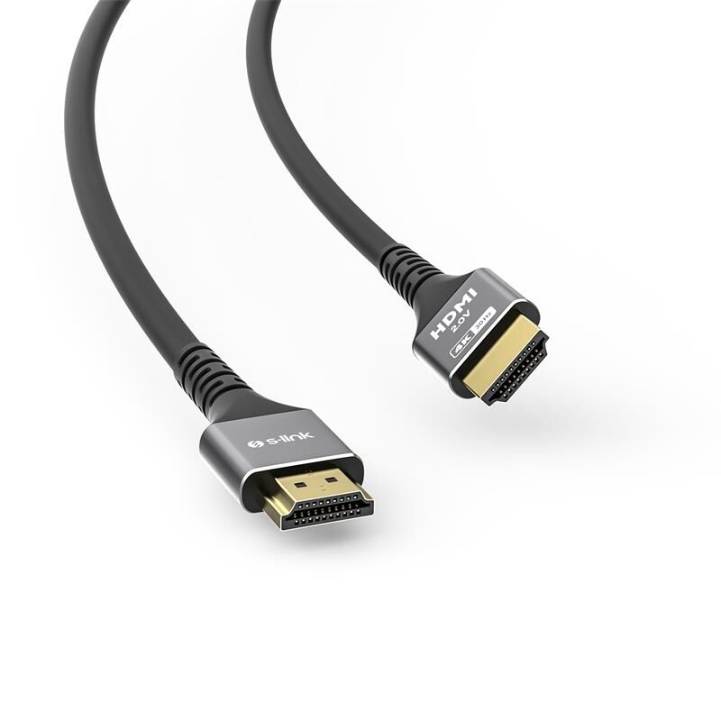S-LINK SLX-HD4K30 19+1 HDMI TO HDMI 30M Metal V2.0 4K (4096x2160) 30Hz HDMI Kablo