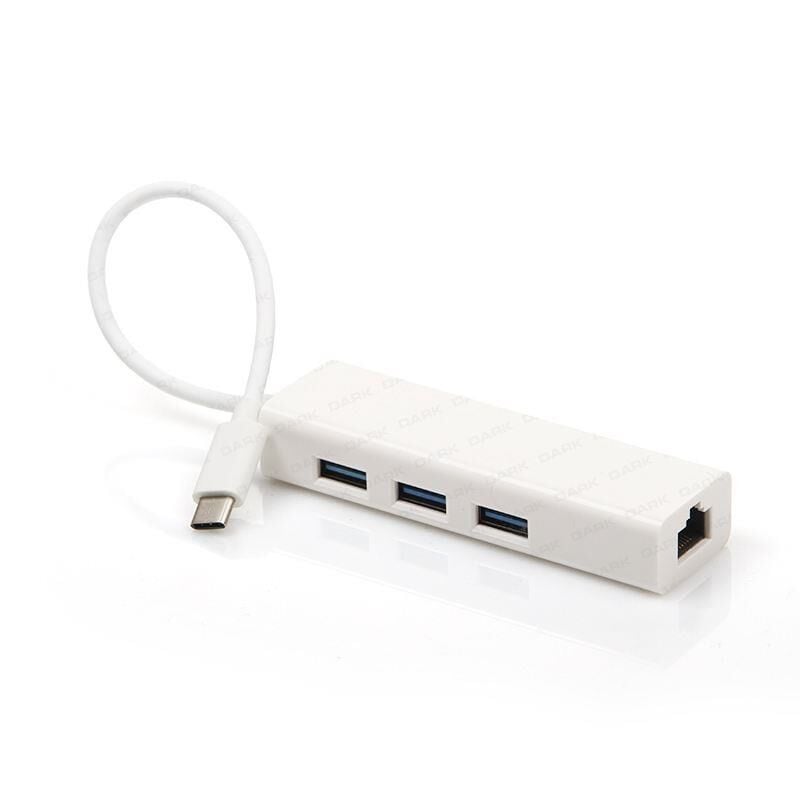 DARK DK-AC-U31X3GL USB 3.0 + Type-C HUB Gigabit Ethernet
