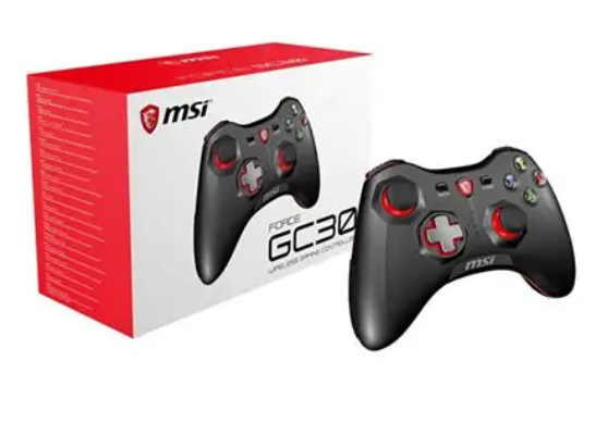 MSI Force GC30 V2 Siyah Kablosuz / Kablolu USB Oyun Kumandası Gamepad