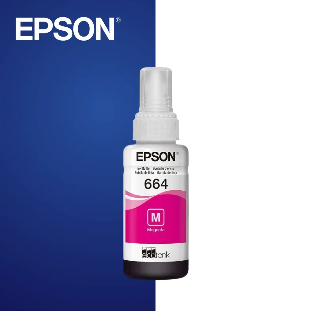 Epson C13T66434A Ink bottle T6643 Kırmızı EcoTank