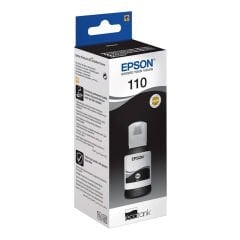 Epson 110 EcoTank Siyah (Black) Pigment Orijinal Şişe Mürekkep - 120ml - C13T03P14A