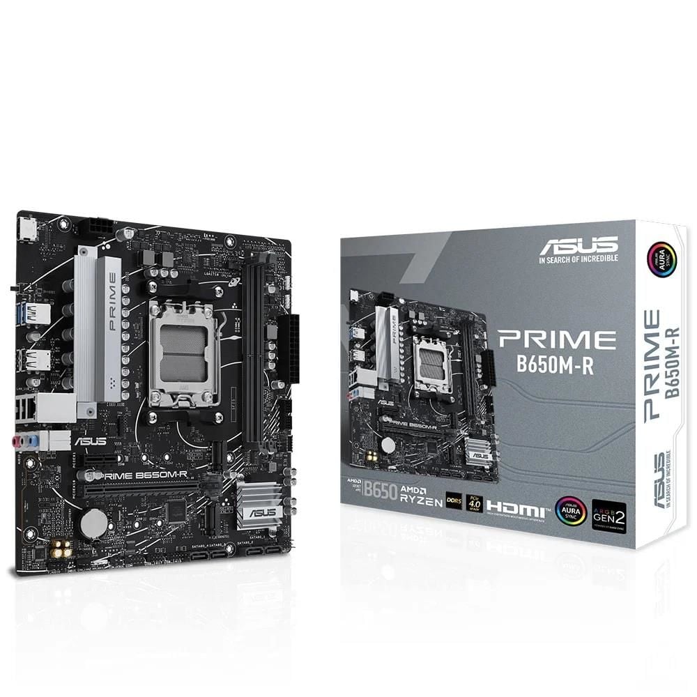 Asus Prime B650M-R DDR5 7200MHz (OC) Soket AM5 mATX Anakart