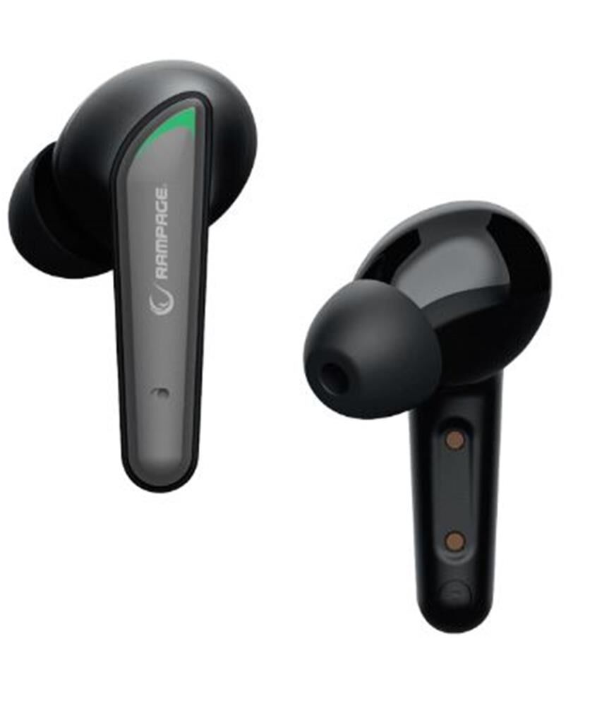 Rampage RM-TWS01G VIPER Siyah Düşük Gecikmeli Bluetooth TWS Gaming Oyuncu Kulaklığı