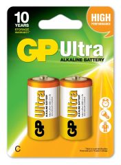 GP Ultra G-Tech LR14 C Boy Orta Boy Alkalin Pil - 2'li Paket (GP14AU-U2)