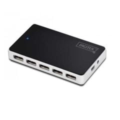 Digitus DA-70229 10 Port 2.0 Siyah USB Çoklayıcı