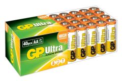 GP G-Tech LR6 AA Ultra Alkalin 1.5V Kalem Pil - 40'lı Paket (GP15AU-2B40)
