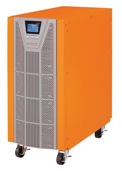 Makelsan Powerpack SE 10kVA 1F/1F (20x9Ah) PF:0,9 6/12 Dakika Yedekleme Süresi Online Monofaze Kesintisiz Güç Kaynağı (UPS)