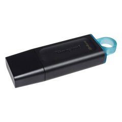 Kingston DataTraveler Exodia 64GB Siyah Turkuaz USB 3.2 Gen 1 Flash Bellek