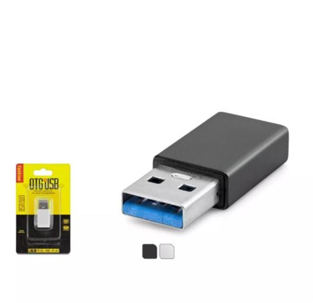 Hadron HDX1029 USB 3.0 Erkek to Type-C Dişi (F) Çevirici Dönüştürücü Adaptör Siyah