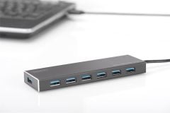 Digitus DA-70241-1 7 Port USB 3.0 Hub Çoklayıcı