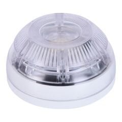 TEKNİM TFS-1182W  Adresli Flaşörlü Yangın Alarm Sireni (Dahili İzlatör,Beyaz)