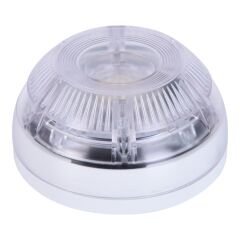 Teknim TFS-1182W Adresli Flaşörlü Yangın Alarm Sireni Dahili İzolatörlü Beyaz