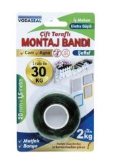 Vodaseal VHB İç Mekan Şeffaf Çift Taraflı Montaj Bandı 19 mm x 1.5 m
