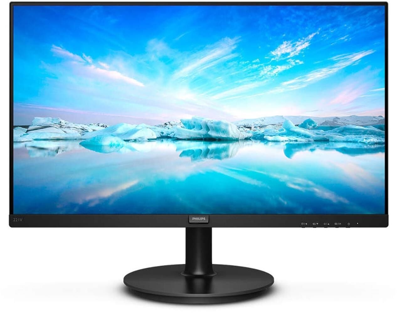 Philips 221V8-00 21.5'' Full HD 1920x1080 VA 75Hz 4ms HDMI VGA WLED Anti-Glare Monitör