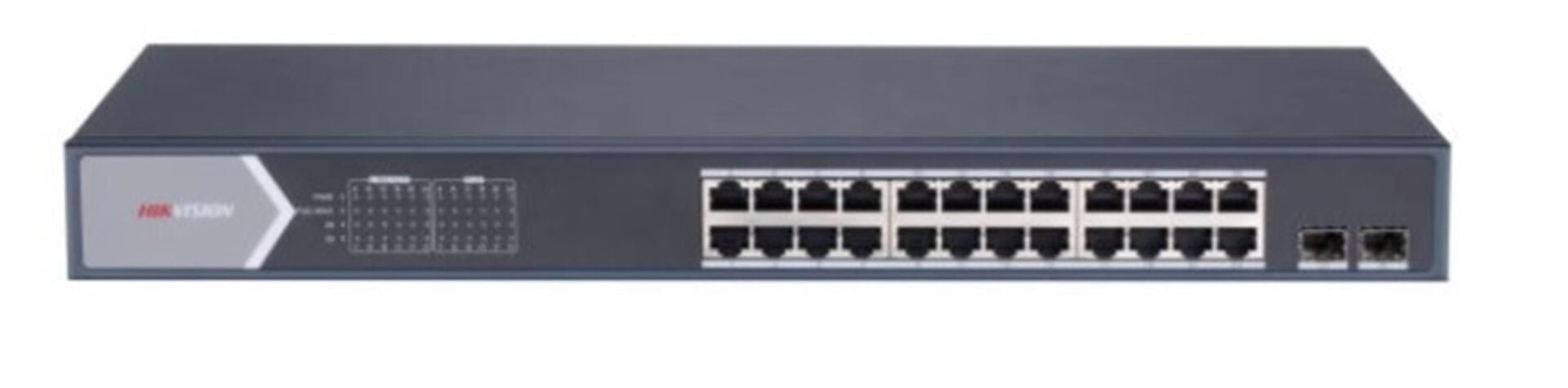 Hikvision DS-3E1526P-SI 26 Port Gbit 24 Port Poe 370W 1xGbit+1xSFP Uplink Yönetilebilir Switch