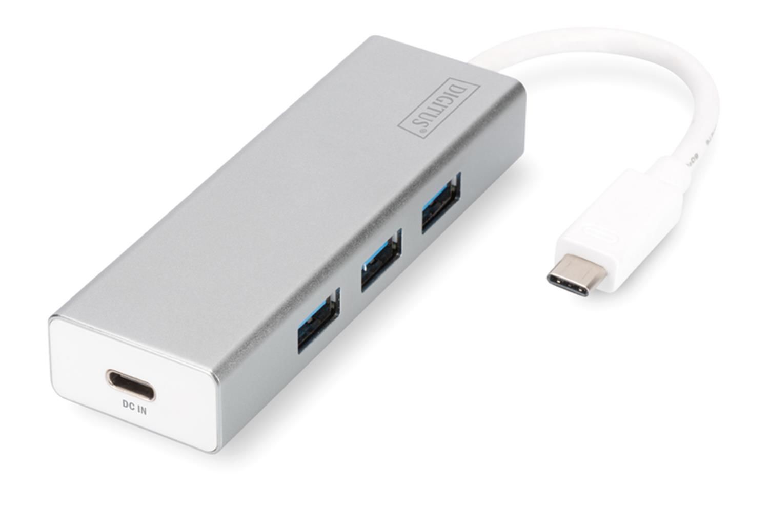 Digitus DA-70242 USB 3.0 Hub, 3xUSB 3.0 Port + 1xUSB