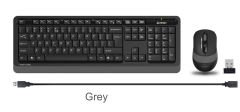 A4 Tech FG1010 2.4G Gri Q Fn-Mm Klavye + Optik Mouse Set